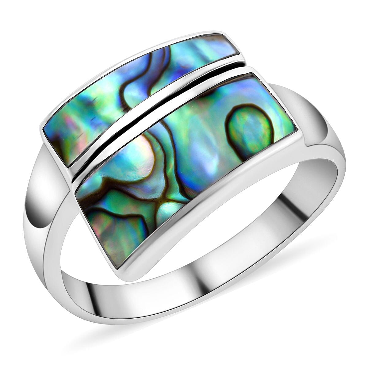 Royal Bali CULTURAL FLAIR Collection - Abalone Shell Ring in Sterling Silver 7142526 0