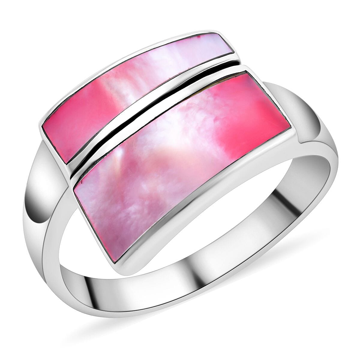 Royal Bali CULTURAL FLAIR Collection - Pink Shell Pearl Ring in Sterling Silver 7142564 0