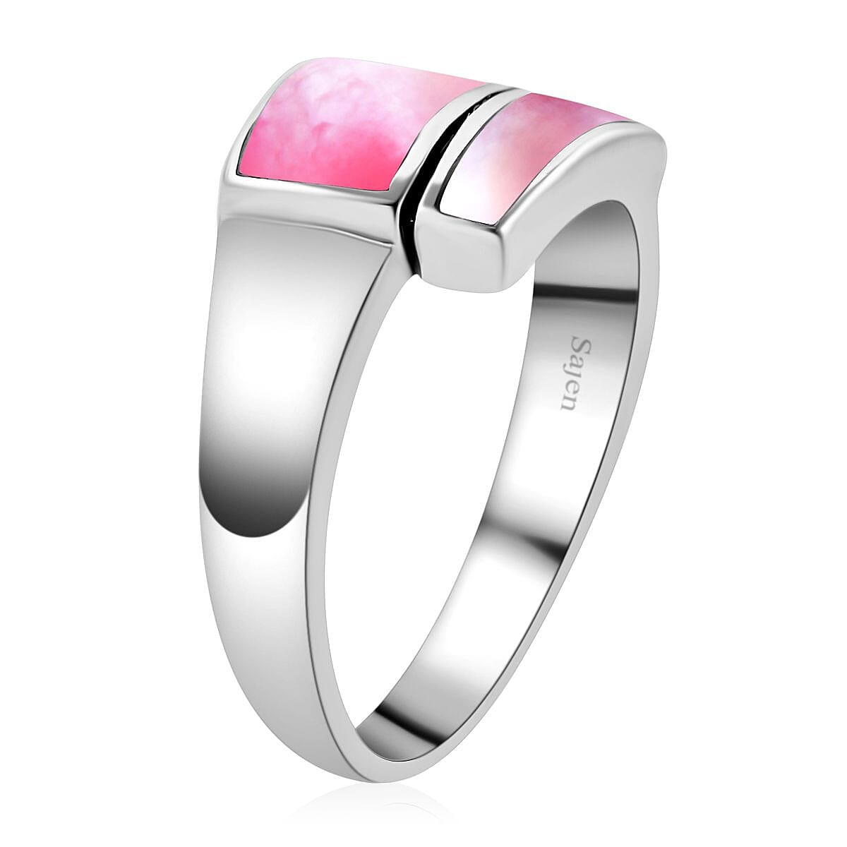Royal Bali CULTURAL FLAIR Collection - Pink Shell Pearl Ring in Sterling Silver 7142564 3
