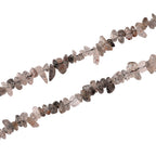 Salt Pepper Quartz Chips Necklace (Size - 32) 353.00 Ct.