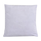 Santa Claus Overlooking a Snowy Castle Printed LED Cushion Cover (Size 45 Cm) - Multi