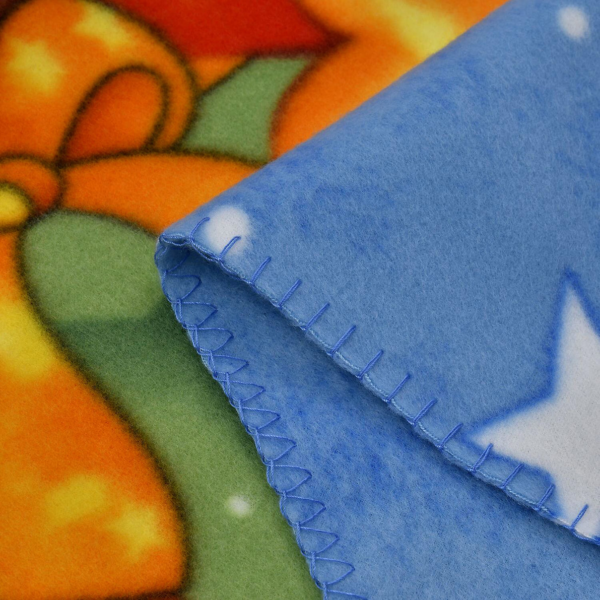 Christmas Super Soft Santa Claus and Snow Man Pattern Fleece Blanket (Size 165X130 cm) - Santa Claus 7015747 4