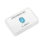 Santamaria Aquamarine Oval 13.2X9.5 mm