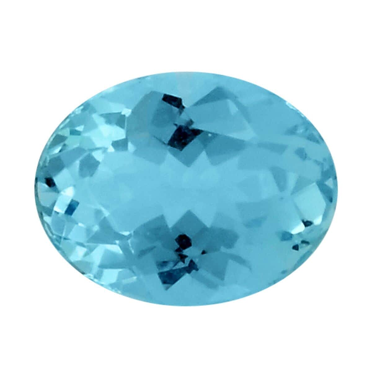 Santamaria Aquamarine Loose Gemstone in Oval Shape (9x7 mm) 7864523 0