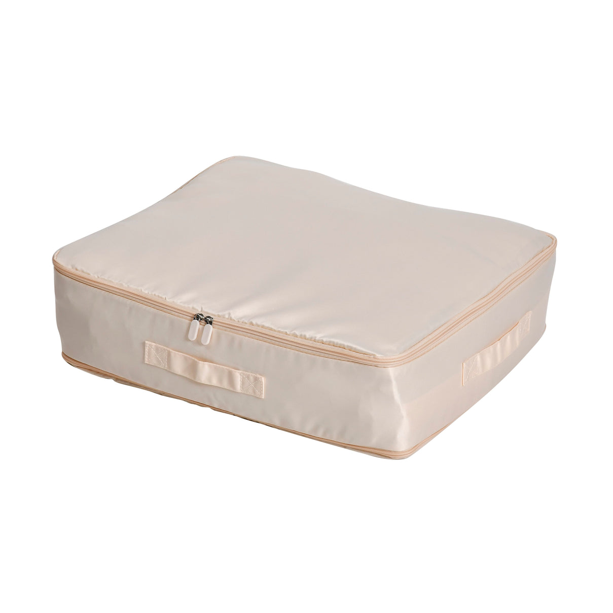 Satin Compressed Storage Bag - Apricot Pink 7888203 2