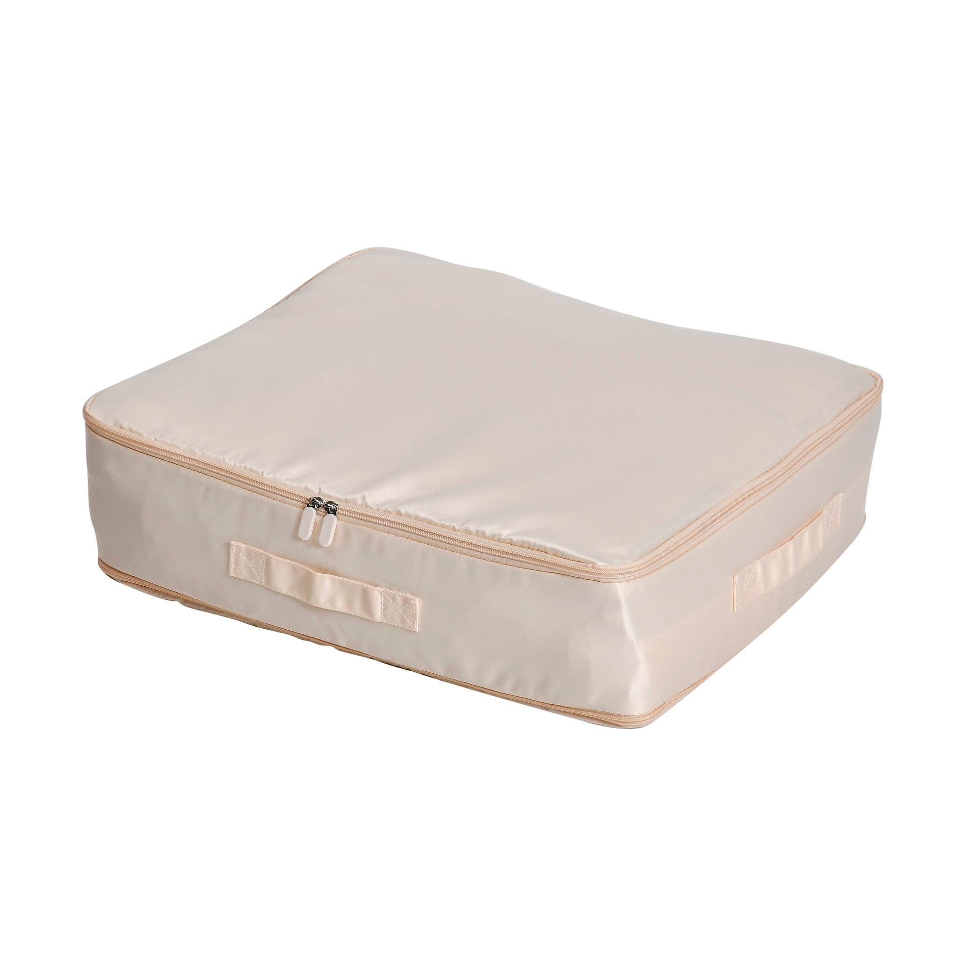 Satin Compressed Storage Bag - Apricot Pink 7888203 2