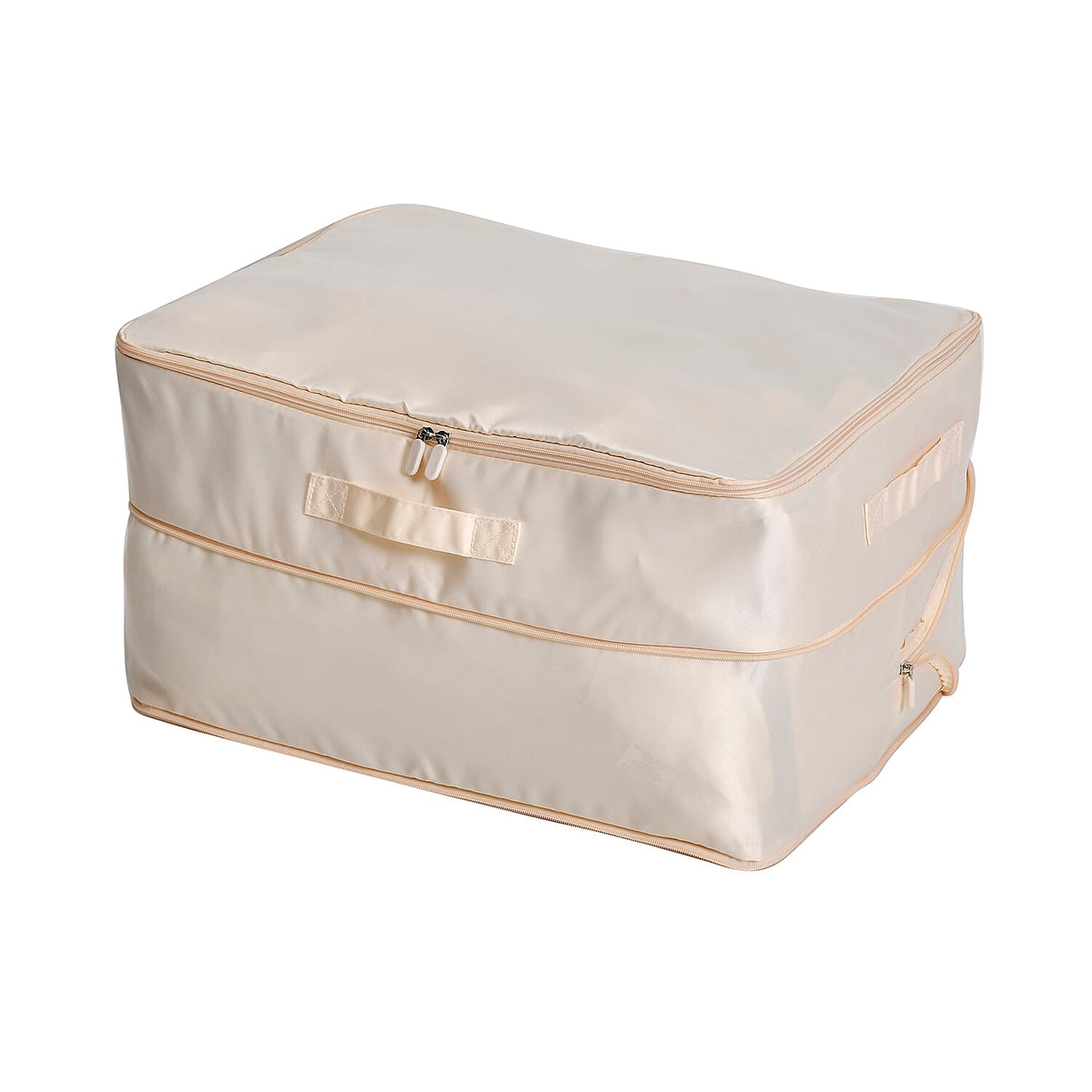Satin Compressed Storage Bag - Apricot Pink 7888203 4