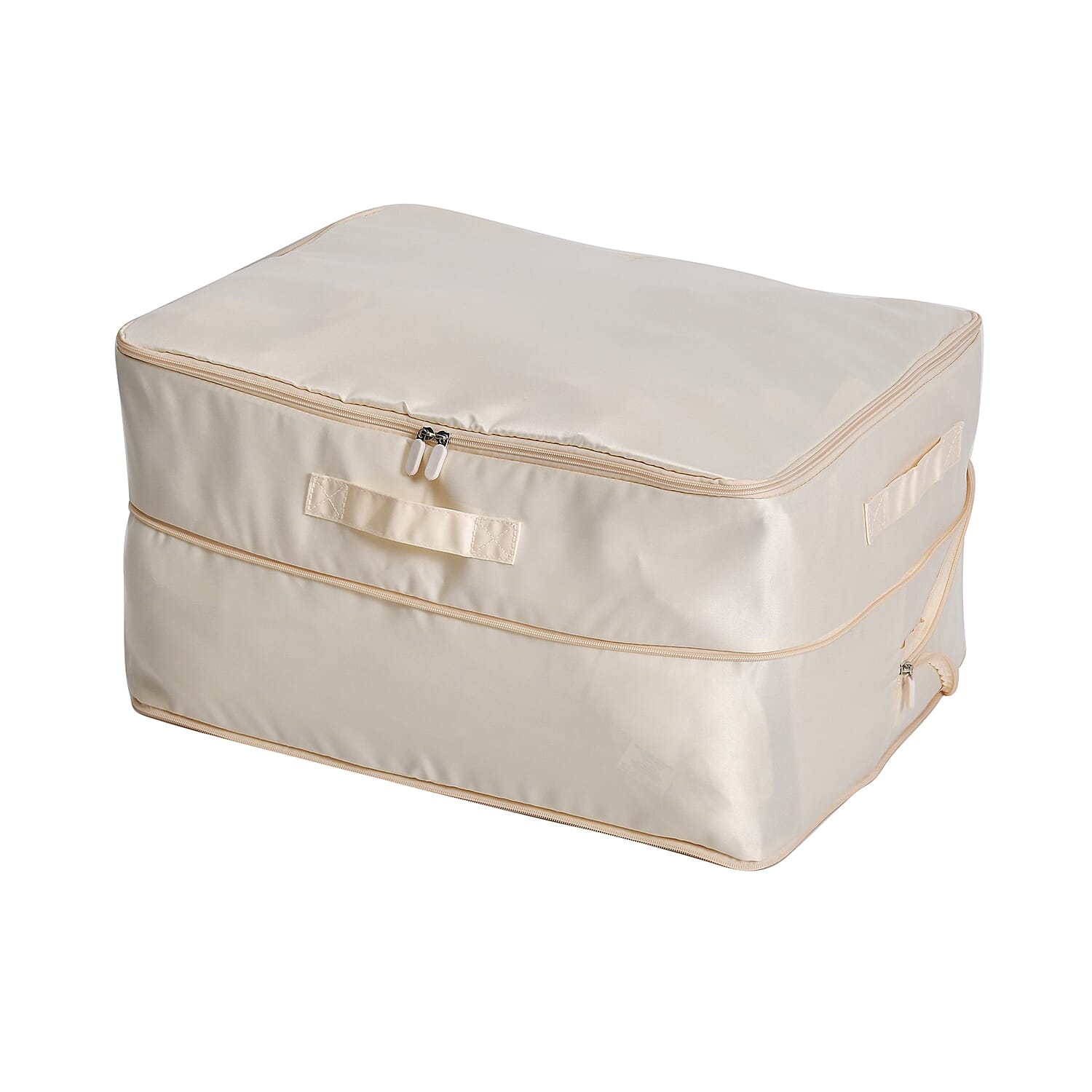 Satin Compressed Storage Bag - Apricot Pink 7888203 4