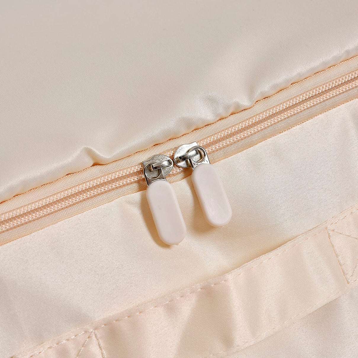 Satin Compressed Storage Bag - Apricot Pink 7888203 5