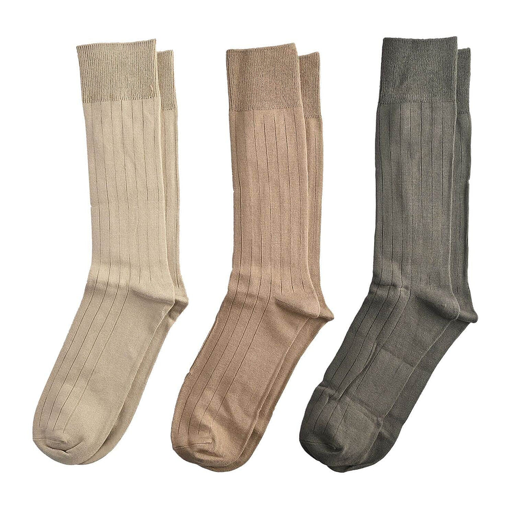 LUXURY GIFT IDEA- The Savile Row Company Set of 3 Bamboo Blend Socks (Size 7-12)