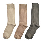 LUXURY GIFT IDEA- The Savile Row Company Set of 3 Bamboo Blend Socks (Size 7-12)