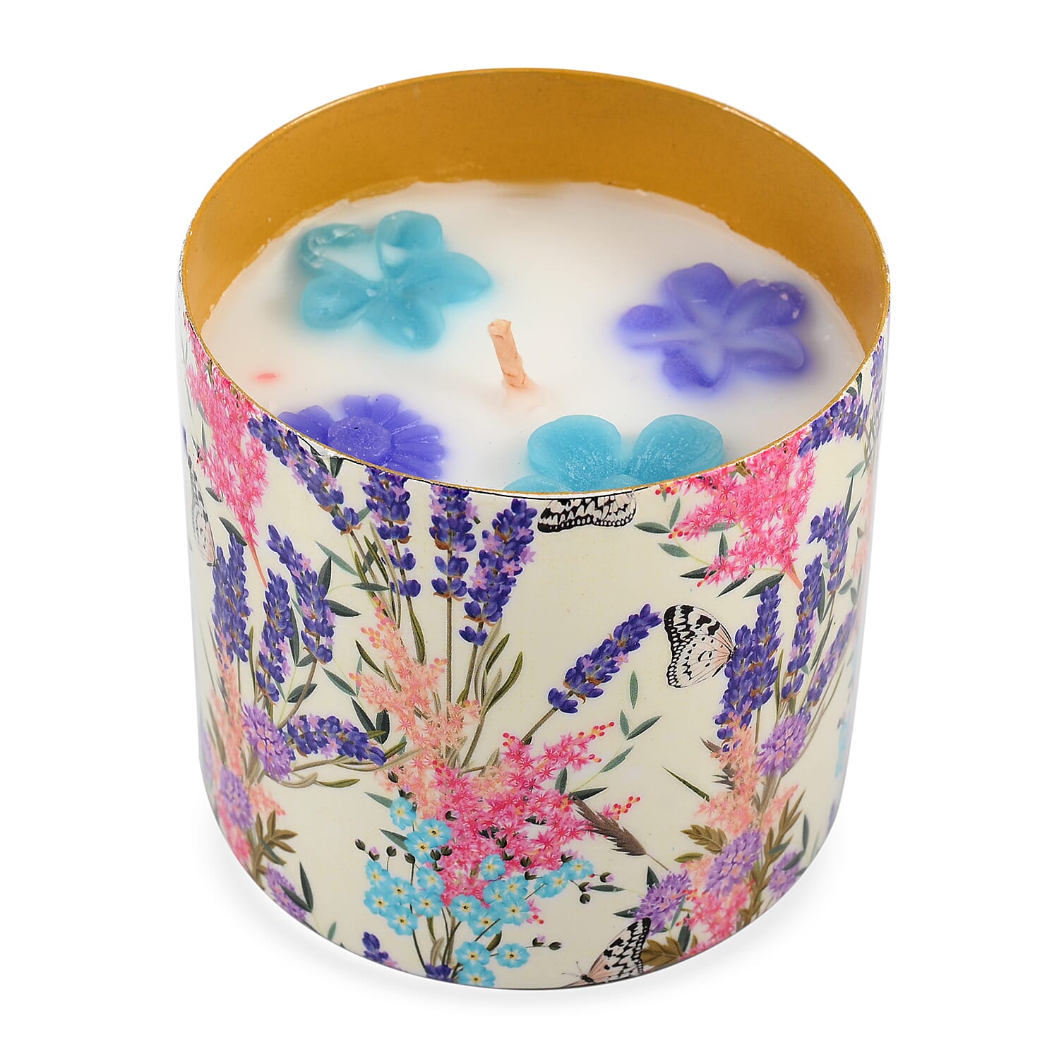 Scented Wax Candle in Eagle Printed Metal Jar (250 ml) 8195400 6