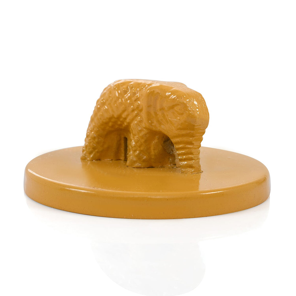 Scented Wax Candle in Jungle Elephant Print Metal Jar (250 ml) 8195397 5
