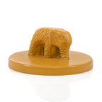 Scented Wax Candle in Jungle Elephant Print Metal Jar (250 ml)