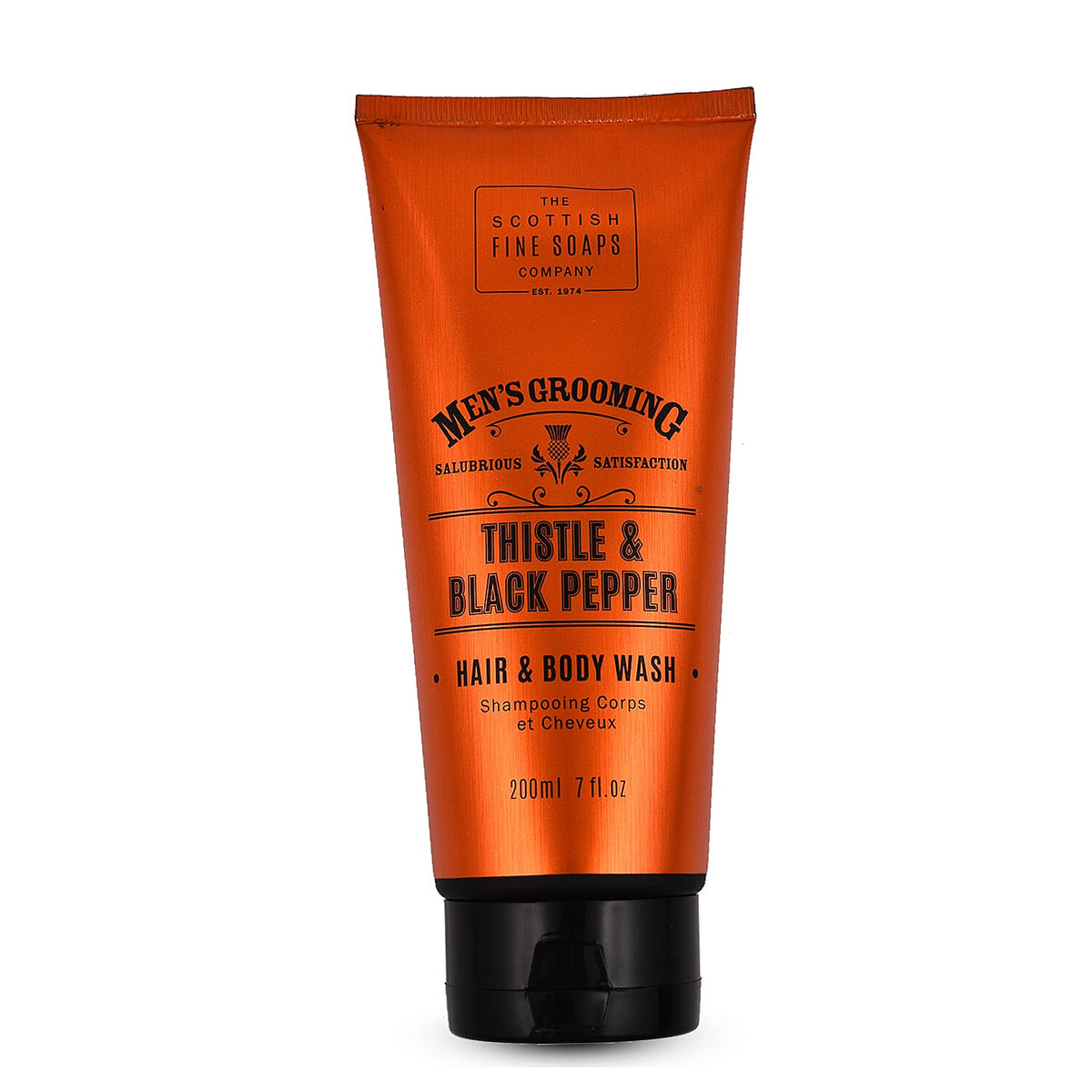 Men's Grooming Thistle and Black Pepper Hair and Body Wash - 200 ml 7276384 0