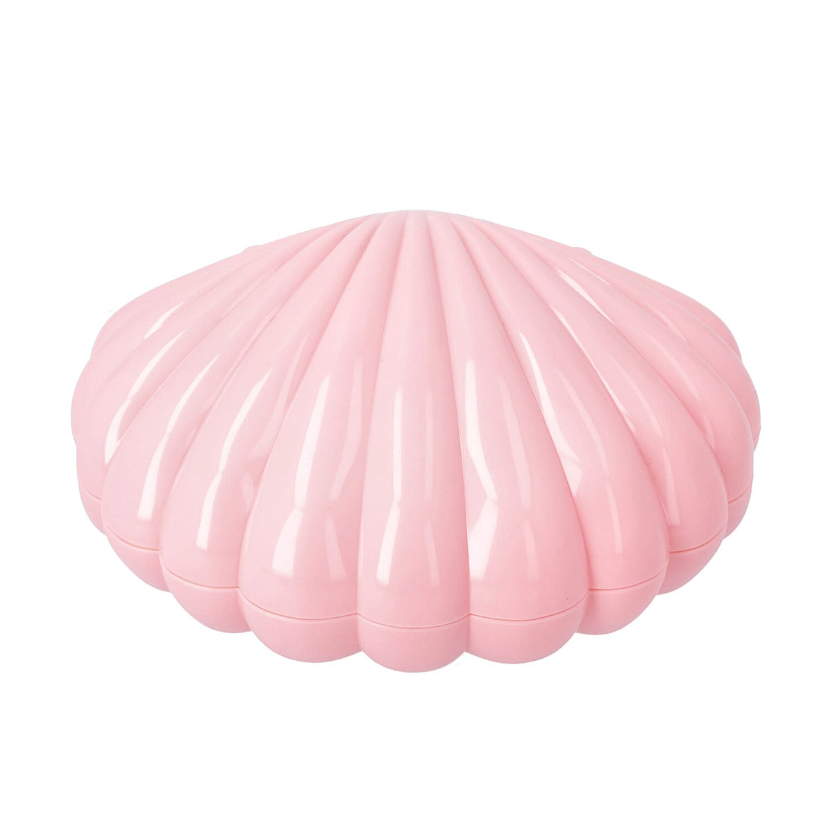 Seashell Music Mirror Jewellery Box with LED Light - Dark Pink 6272349 2