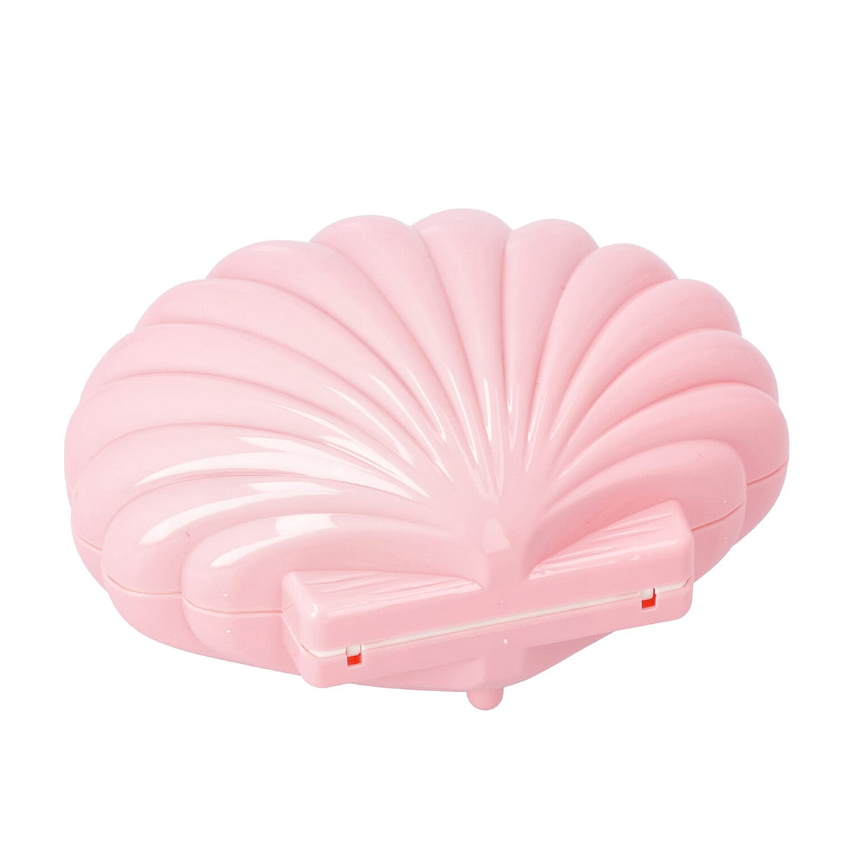 Seashell Music Mirror Jewellery Box with LED Light - Dark Pink 6272349 3