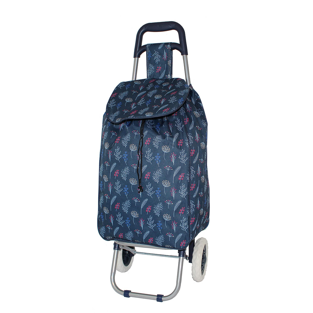 W Brown Secret Graden Shopping Trolley - Navy 8052044 0