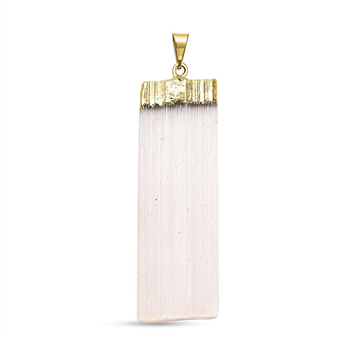 Selenite Blade Pendant in Gold Tone 7509520 0