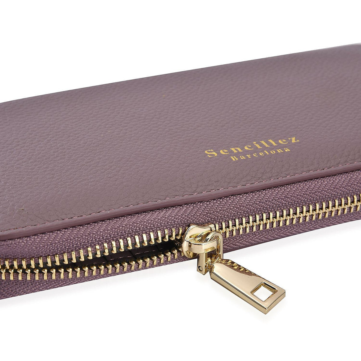 Sencillez 100% Genuine Leather RFID Protected Wallet - Purple 7197837 5