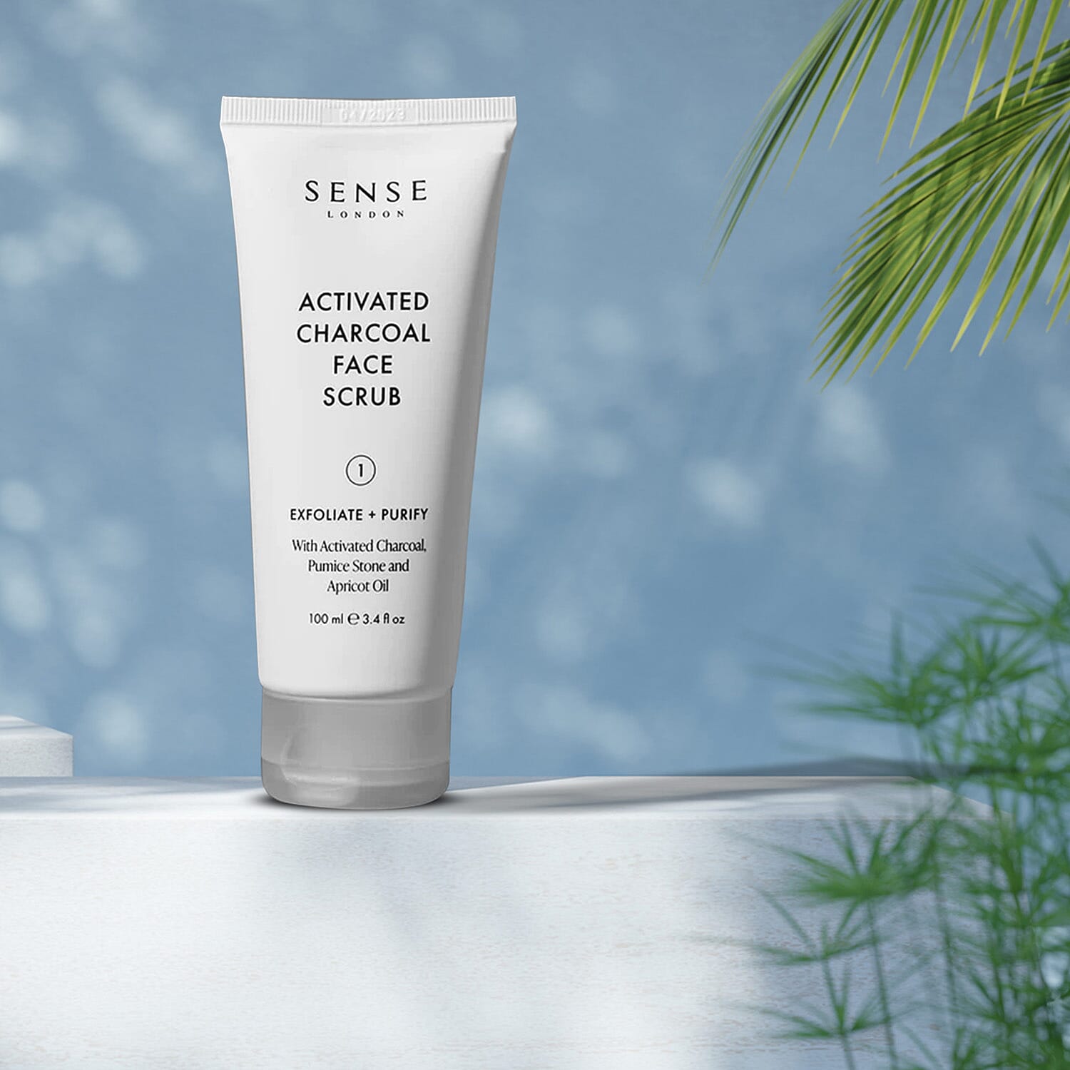 Sense London Activated Charcoal Face Scrub 100ml 7282795 2