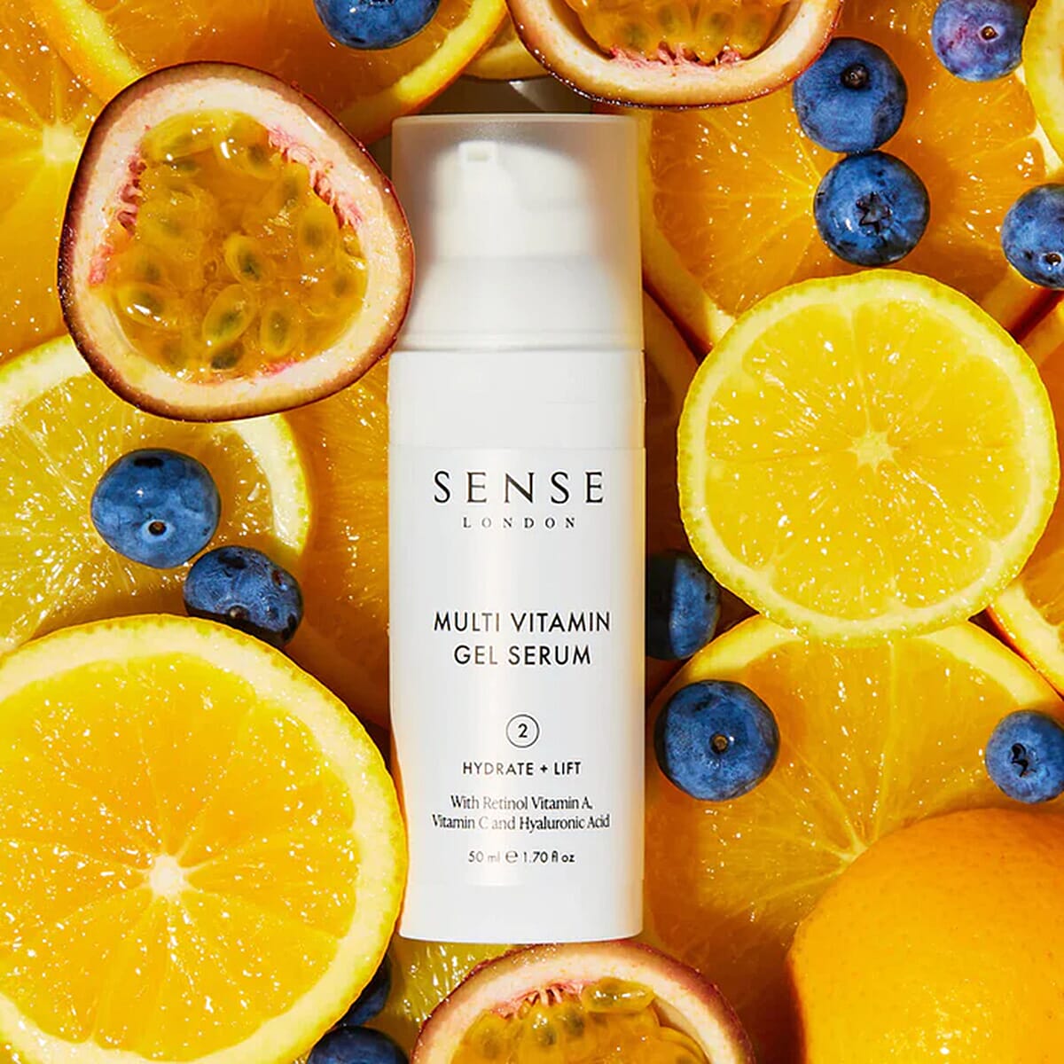 Sense London: Multi-Vitamin Gel Serum For Skin â€“ 50 ml 7282783 0