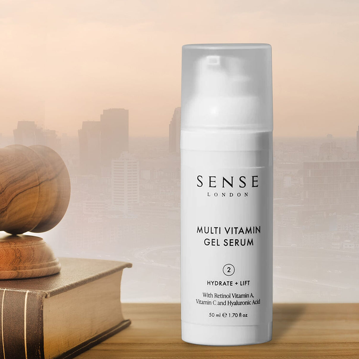 Sense London: Multi-Vitamin Gel Serum For Skin â€“ 50 ml 7282783 3