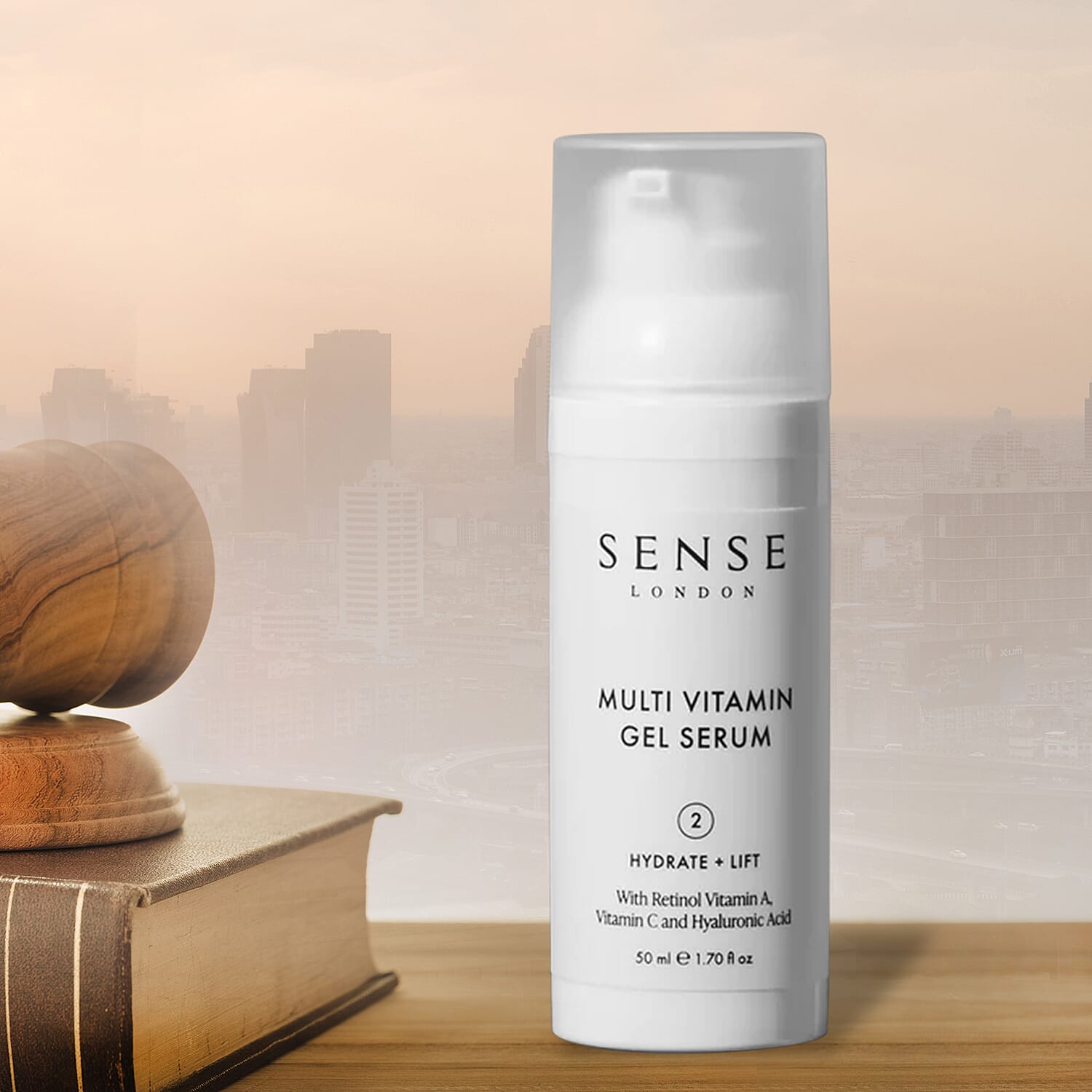 Sense London: Multi-Vitamin Gel Serum For Skin â€“ 50 ml 7282783 3