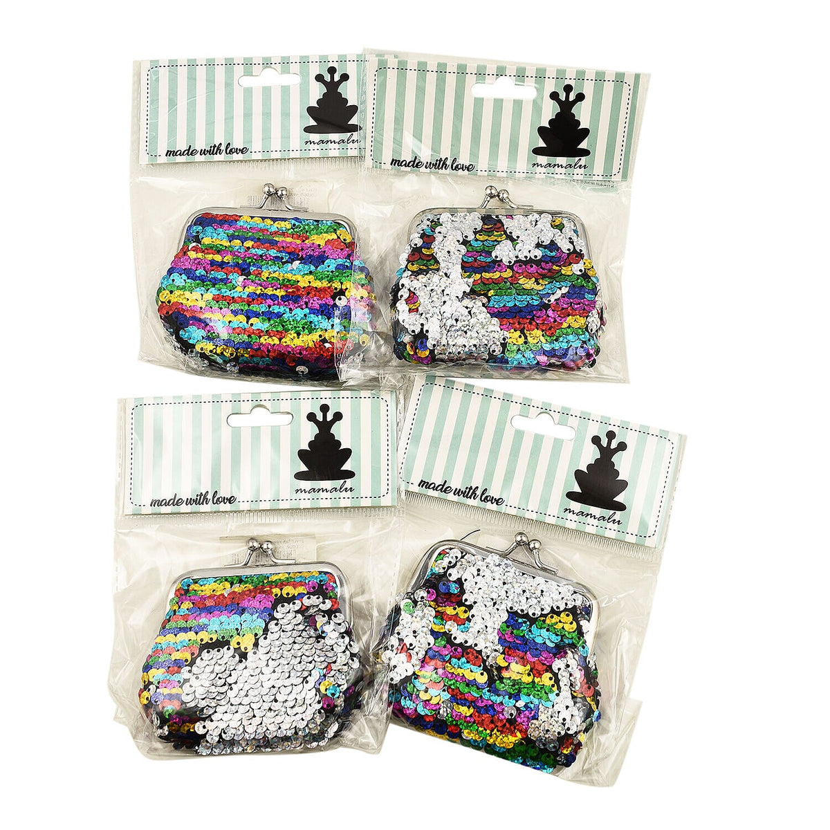 Sequin Clutch - Multi Color 7229064 3
