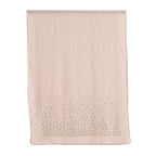 Limited Collection Sparkling Sequin Scarf (One Size, 180 x 70cm) - Beige
