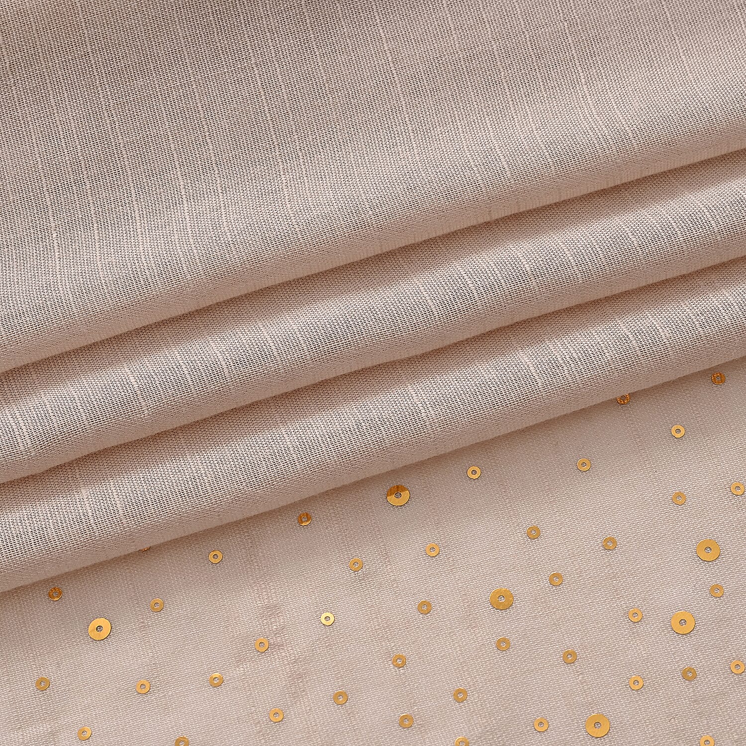 Limited Collection Sparkling Sequin Scarf (One Size, 180 x 70cm) - Beige 8354000 4