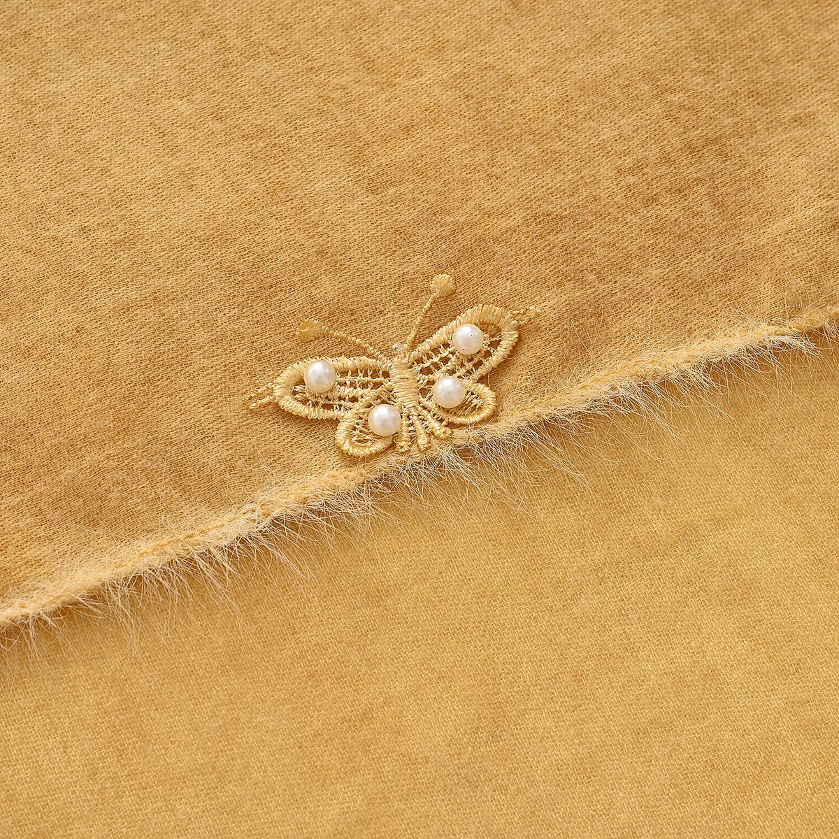 Limited Collection Embellished Season Shawl Shawl (180 x 70 Cm) - Yellow V32520766 7