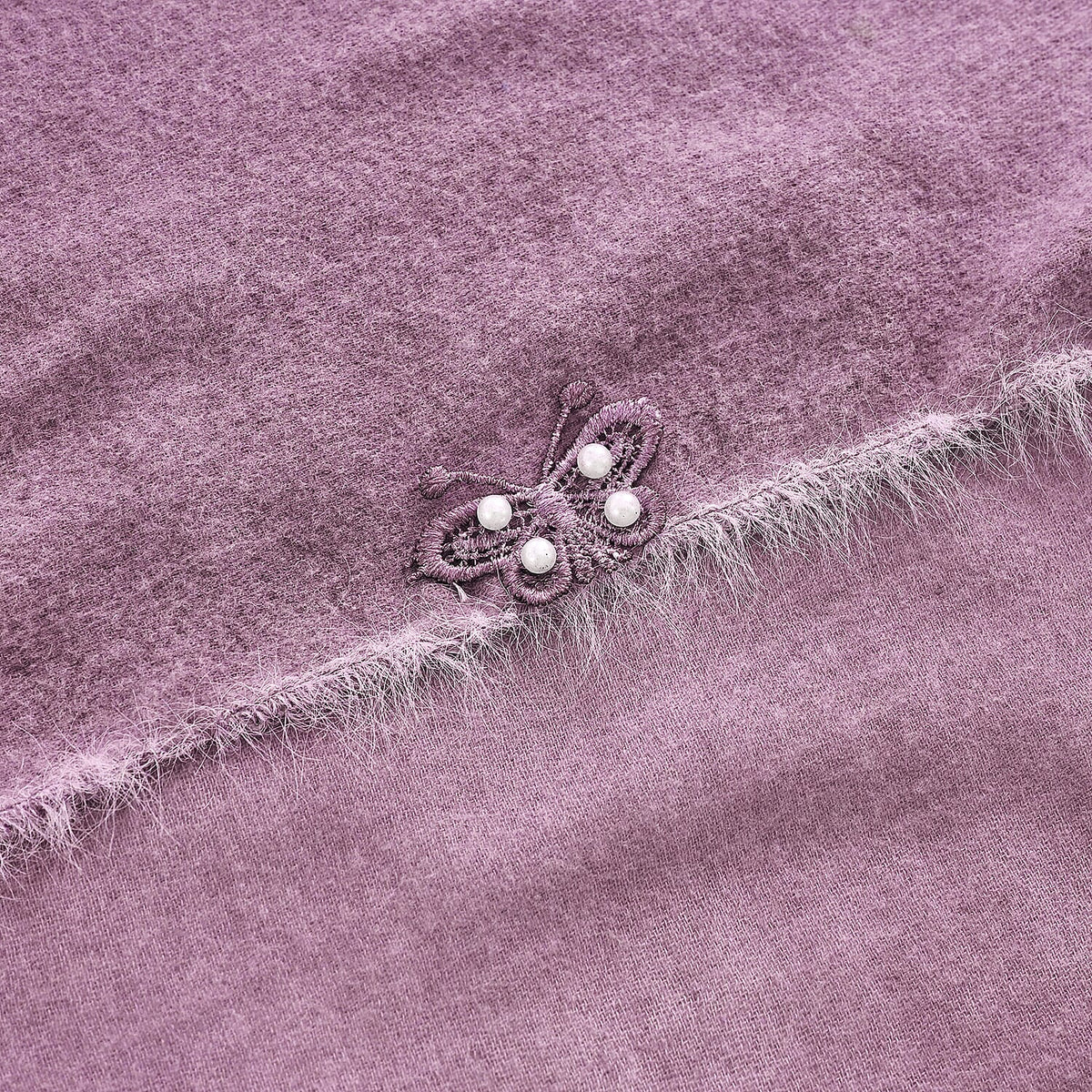 Limited Collection Embelished Season Shawl Shawl (180 x 70 Cm) - Purple 8354216 7