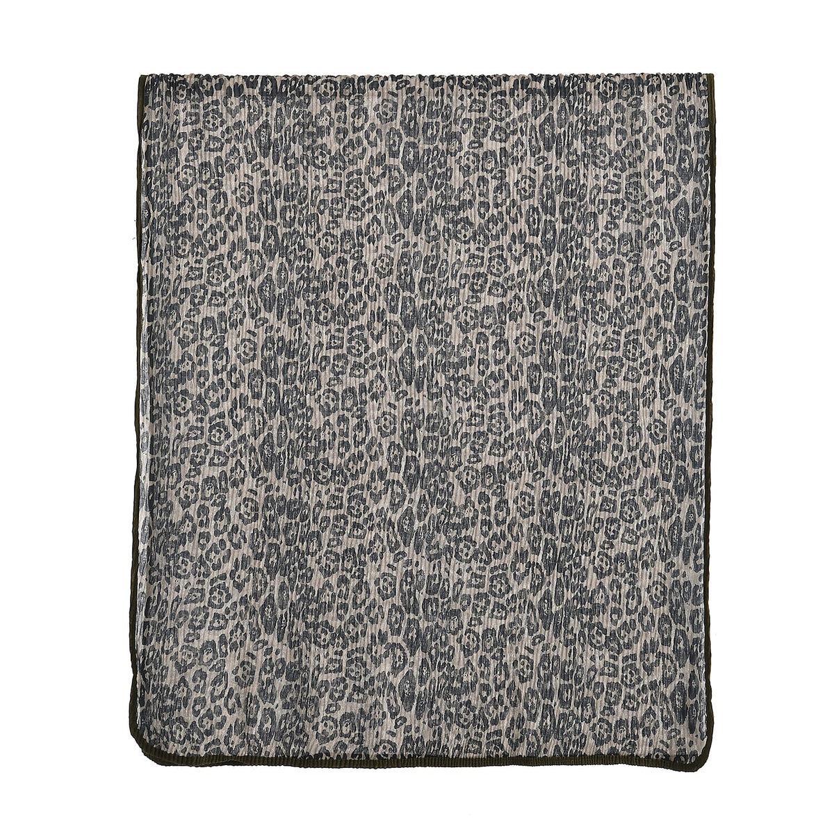 Limited Collection Evening Shawl (180 x 70 cm) - Khaki V32701660 7