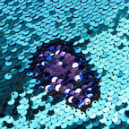 Sequin Tote Bag (Size 45x14x29 cm) - Teal