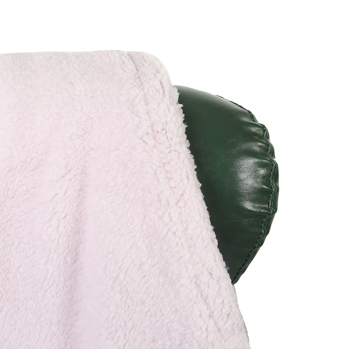 Double Layer Indigo and Baby Pink Sherpa Blanket 420Gsm (Size 200x160cm) 3872484 4