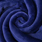 Double Layer Indigo and Baby Pink Sherpa Blanket 420Gsm (Size 200x160cm)