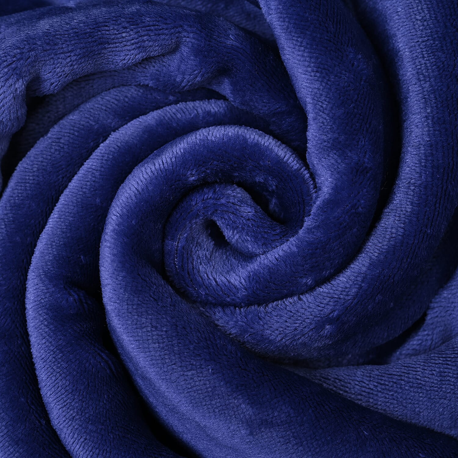 Double Layer Indigo and Baby Pink Sherpa Blanket 420Gsm (Size 200x160cm) 3872484 5