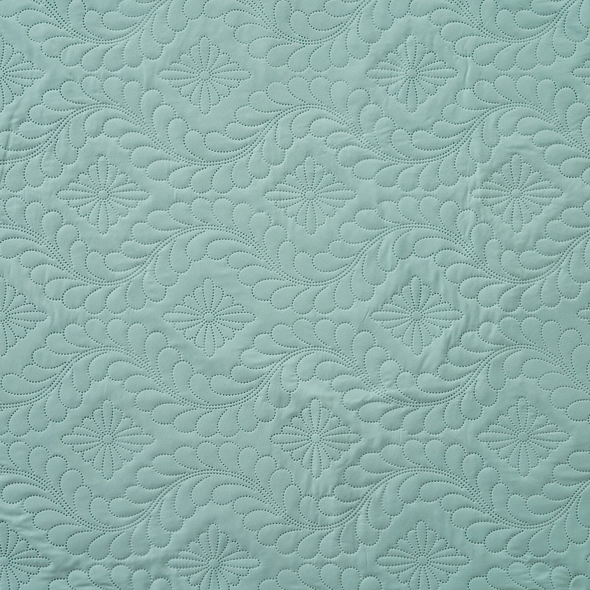 Pinsonic Quilt (Size King) and 2 Pillow Case - Mint Colour 3813511 4