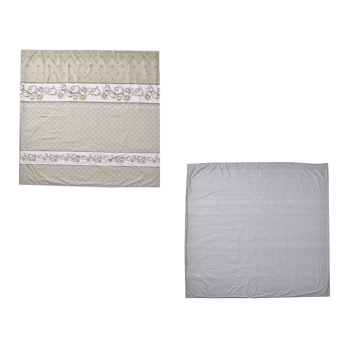 3 Piece Set - Printed Duvet Cover  With 2 Pillow Cases  - Olive 7370840 5