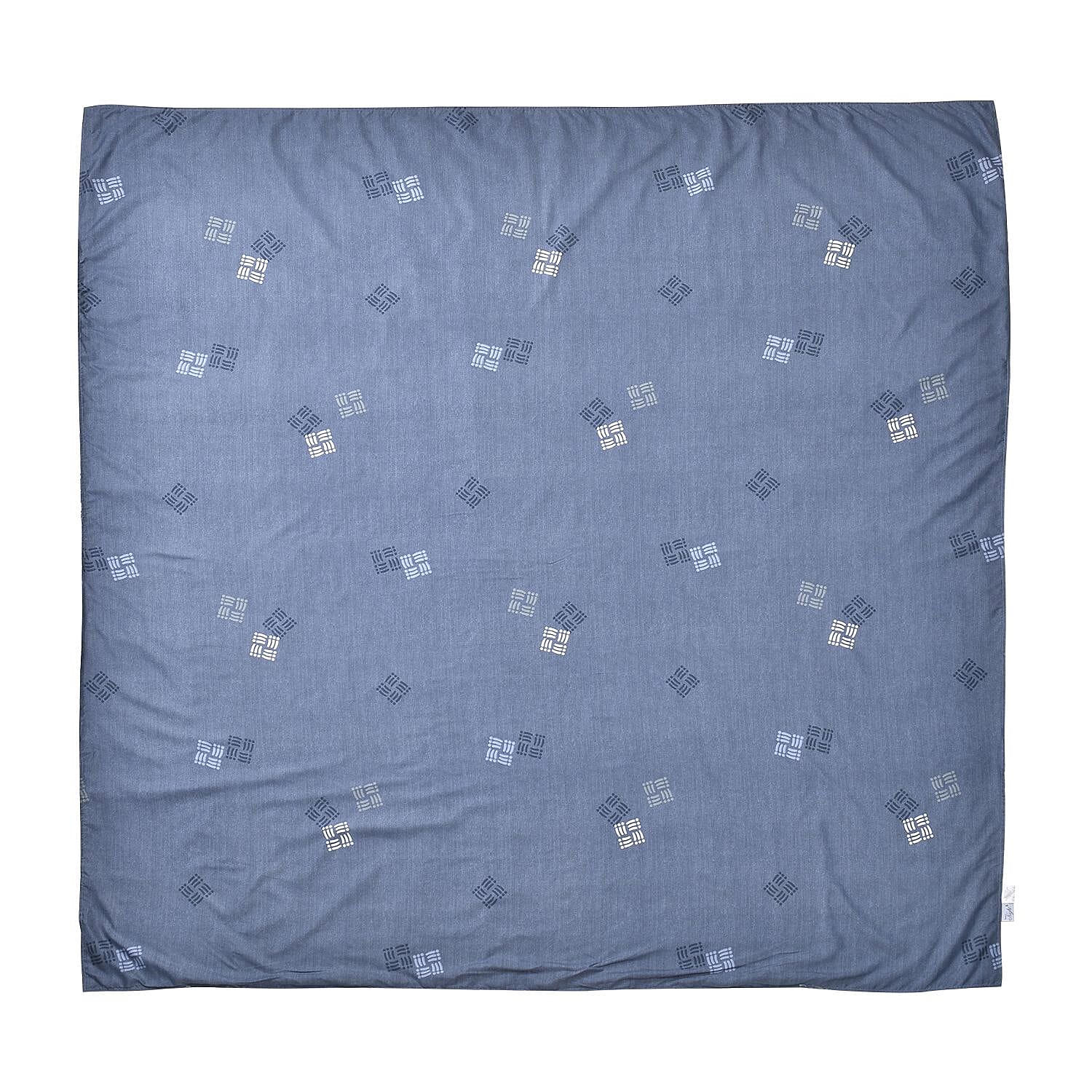 Set of 3 Floral Printed Duvet Cover and Pillow Case 7672045 5
