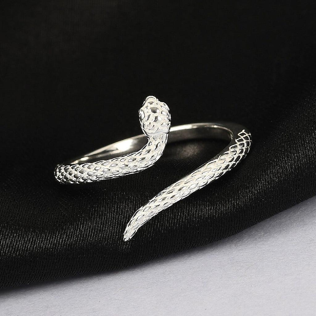 Sterling Silver Snake Ring