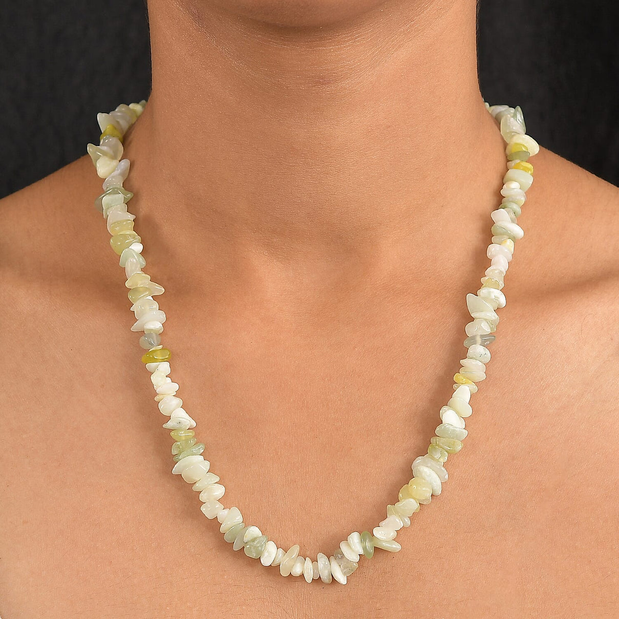 Serpentine Necklace (Size - 30) 240.00 Ct. 8203372 2