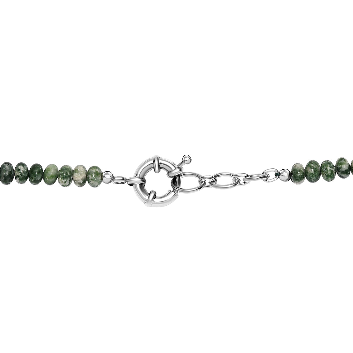 Sesame Jasper &amp; Green  Agate Necklace (Size 20 - 1 Ext) 8267446 5
