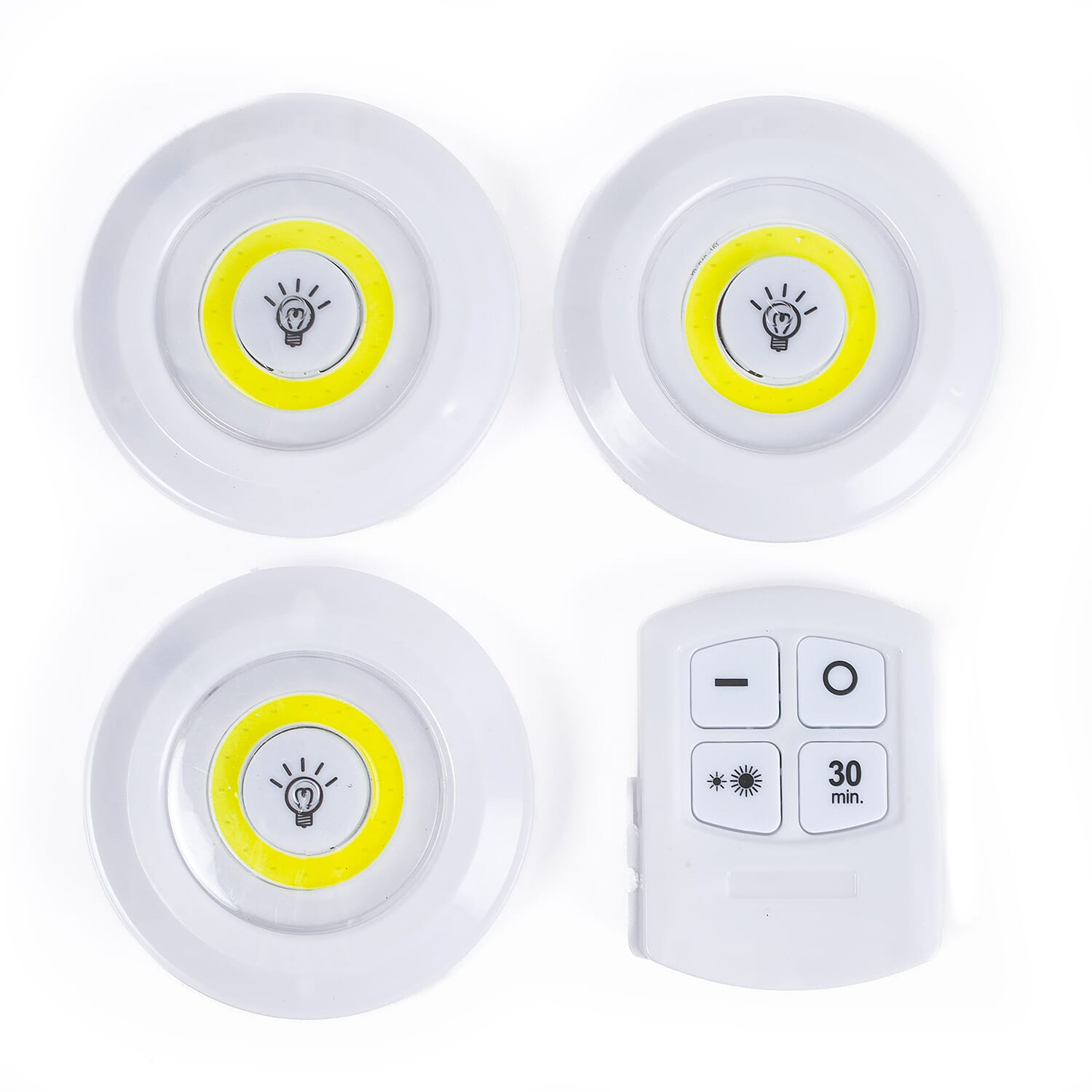 Set 3 Led Lights with remote 8064441 3