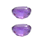 Set Of 2 African Amethyst Round 5 mm Gemstone, 1.09 Ct