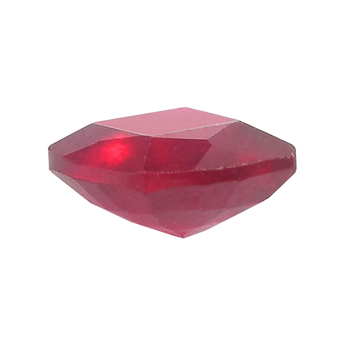 Set Of 2 Fissure Filled Ruby Cushion Cut 5X5 mm Gemstone, 1.71 Ct 8502054 3