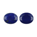 Set Of 2 Lapis Lazuli Oval Cut Cut 5X4 mm Gemstone, 0.71 Ct