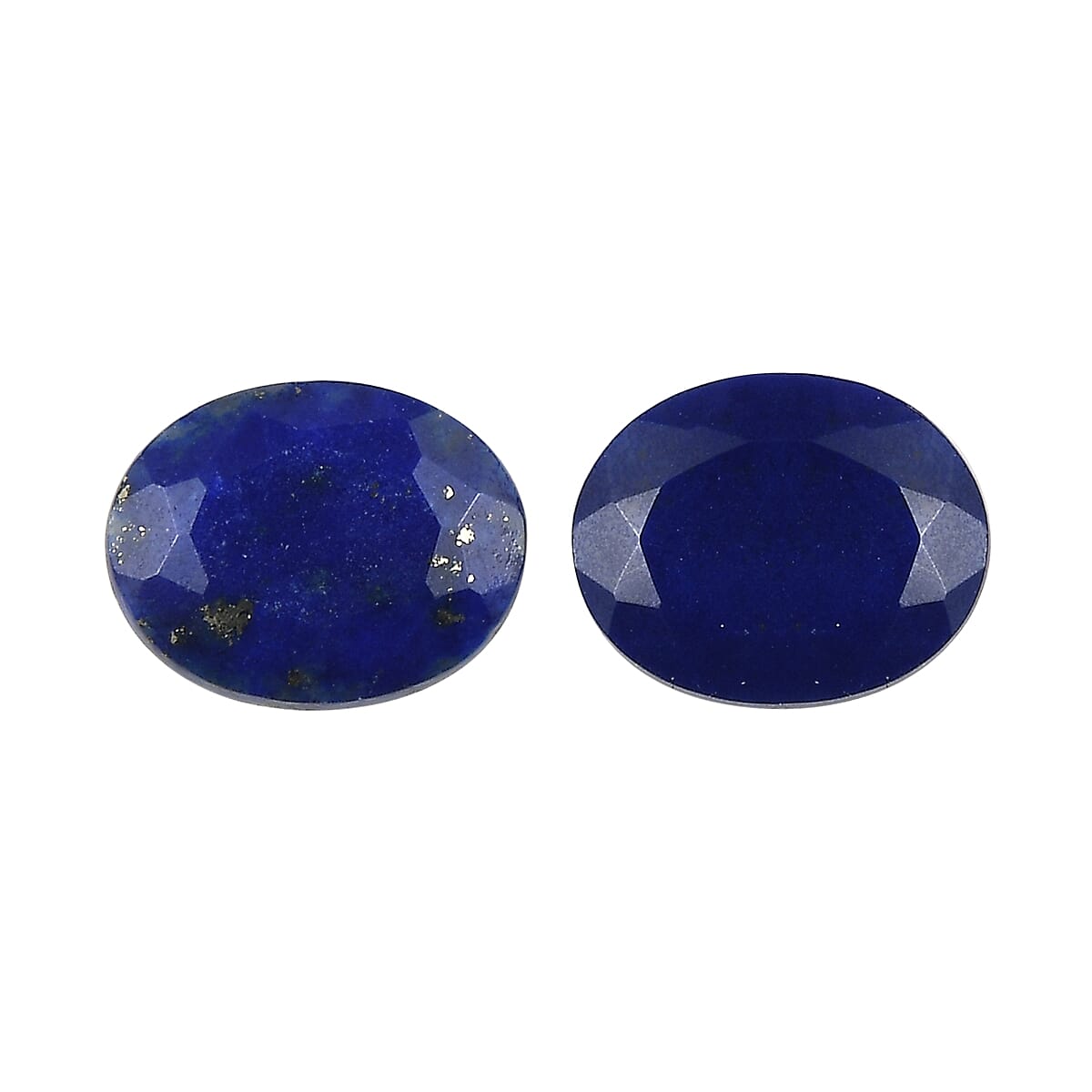Set Of 2 Lapis Lazuli Oval Cut Cut 5X4 mm Gemstone, 0.71 Ct V32513253 0