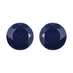 Set Of 2 Lapis Lazuli Round 7 mm Gemstone, 2.43 Ct